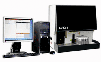 Image: The UriSed automatic urine sediment analyzer (Photo courtesy of 77 Elektronika Kft).